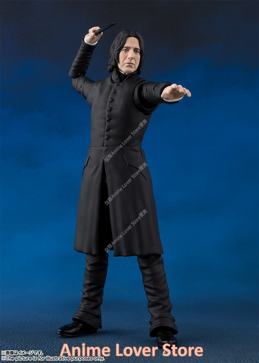 Em estoque 100% Bandai Original S.H.Figuarts SHF Harry Potter Ron Weasley Hermione Jean Granger Severus Snape Bonecos Anime Brinquedo