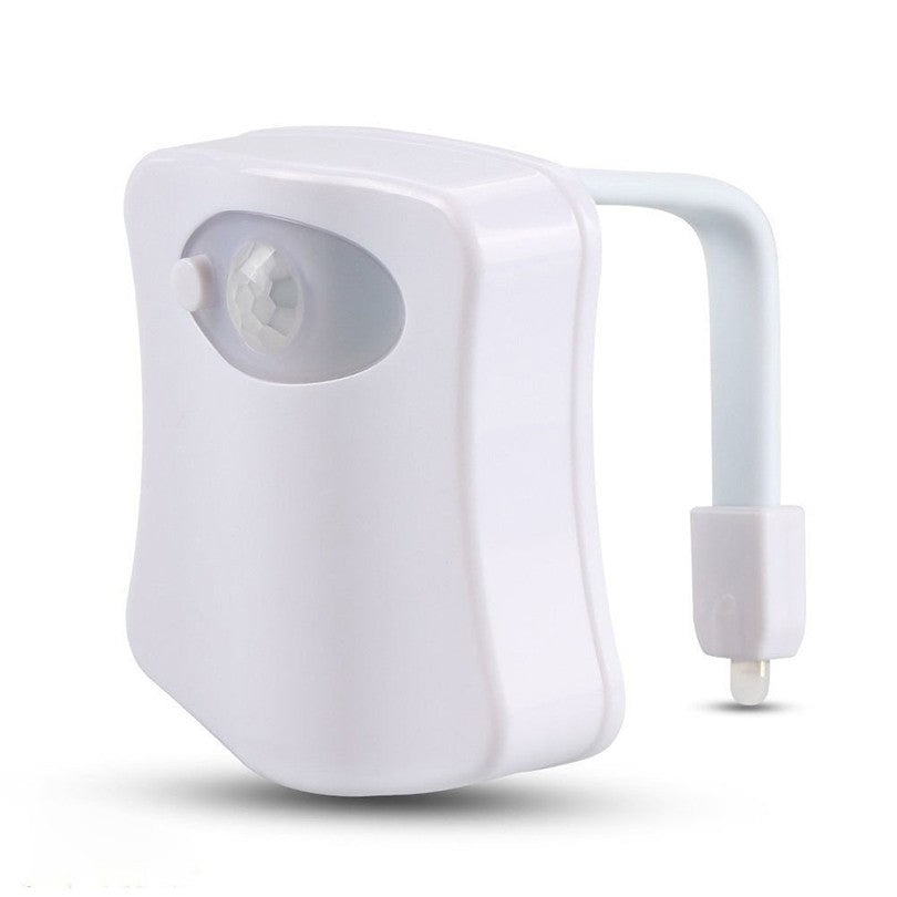 Toilet Night Light PIR Motion Sensor Toilet Lights LED Washroom Night Lamp 16 Colors Toilet Bowl Lighting For Bathroom Washroom