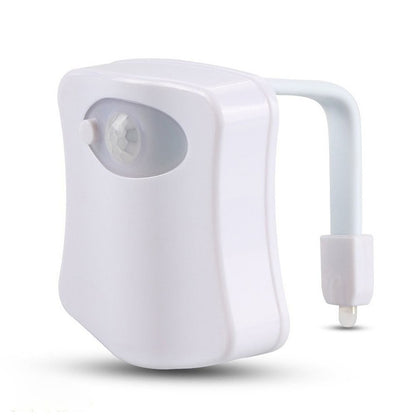 Toilet Night Light PIR Motion Sensor Toilet Lights LED Washroom Night Lamp 16 Colors Toilet Bowl Lighting For Bathroom Washroom