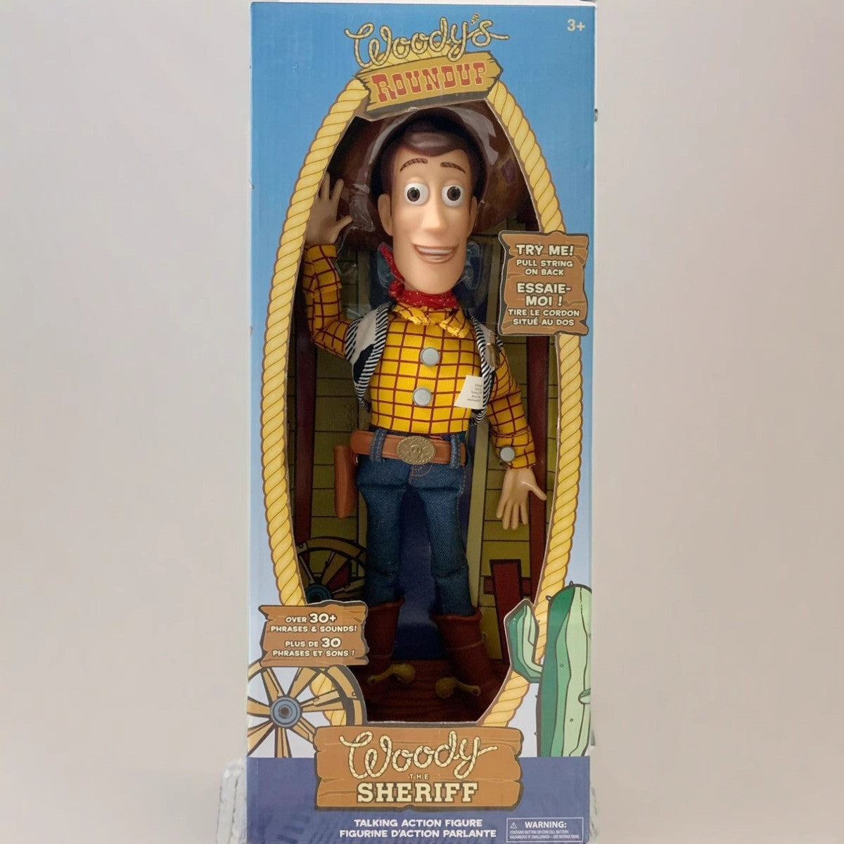 Quente 40cm Disney Pixar Toy Story Woody Bonecos De Ação Fala Em Inglês Personagem Boneca Roupa Cowboy Presente De Aniversário Para Crianças