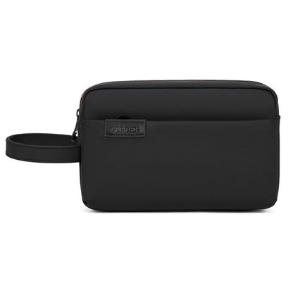 Retro Zipper Closure Leather Clutch Bag Multi-layer Versatile Men's Handbag Large Capacity Waterproof Phone Purse Office