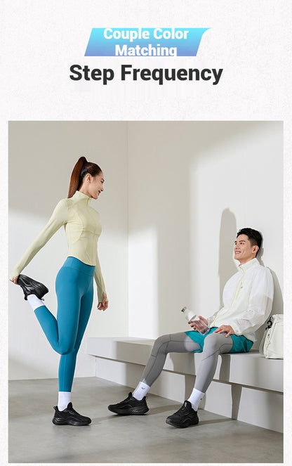 361 Degrees SoftFlow 3 Men's Running Shoes Autumn Leather Lightweight Shock-absorption Fitness Commuting Sneakers Male 672432232