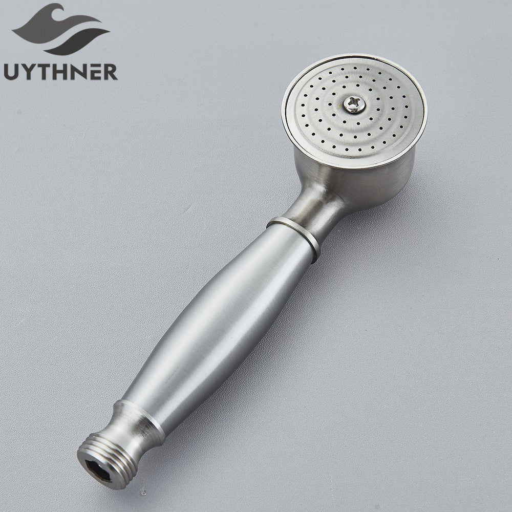 Ducha Chuveiro Banheiro Vintage Cerâmica Latão Montado Parede Torneira Pulverizador Acessório Hardware Chuveirinho