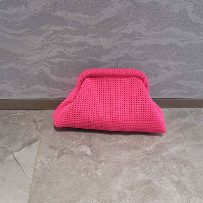 Storage Bag Polyester Summer Beach Clutch Bag Soft Elastic Small Crochet Handbag Breathable Large Capacity Purse Party ?????