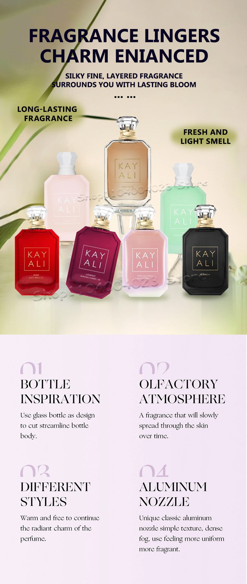 Perfume KAYALI 81 100ML Perfume Árabe Original KAYALI Yum Boujee Marshmallow Eau de Parfum para Unissex Perfumes KAYALI 28