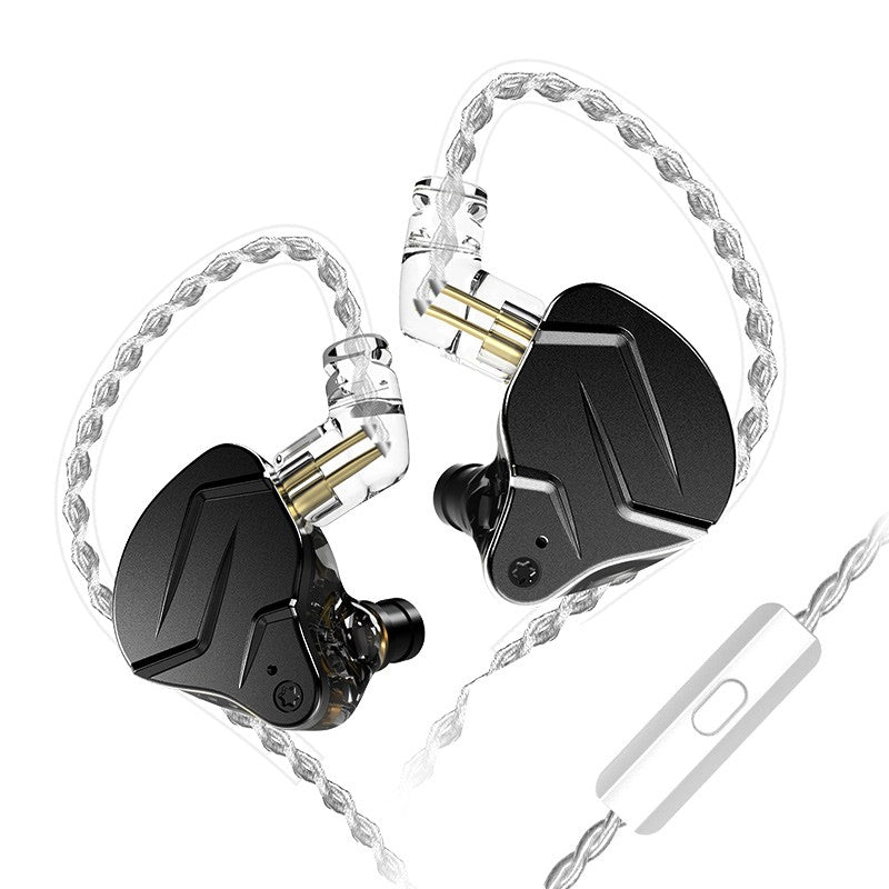 KZ ZSN Pro X Metal Wired Headset Hybrid Technology 1BA+1DD Ear Hook Monitor Headphones With Microphone Sport Earbuds Earphone