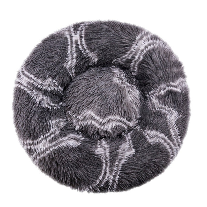 Cama Redonda para Cães, Cama Quente de Inverno para Gatos, Cesto de Pelúcia para Cães, Cama Lavável para Pequenos, Médios e Grandes Cães, Sofá para Gatos