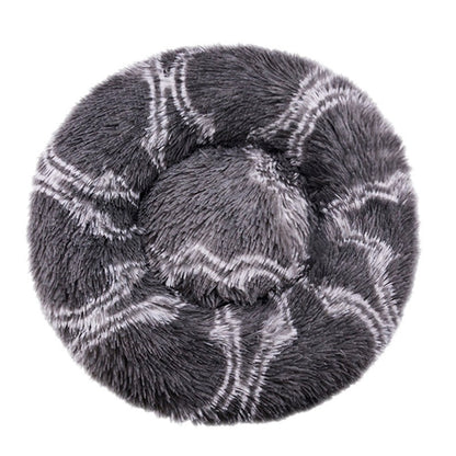 Cama Redonda para Cães, Cama Quente de Inverno para Gatos, Cesto de Pelúcia para Cães, Cama Lavável para Pequenos, Médios e Grandes Cães, Sofá para Gatos