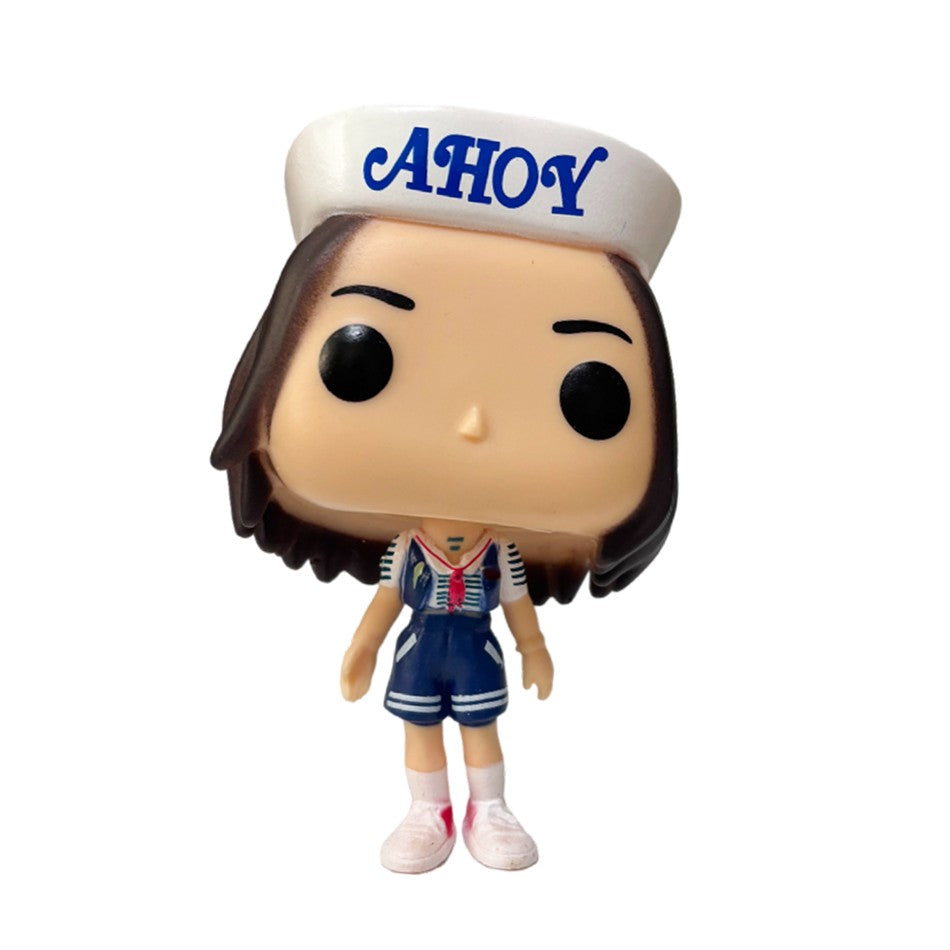 Anime Strangers Things Boneco Jane Ives/Will Byers/Mike Wheeler Boneco de Ação Cosplay Vinil Enfeite Bonecos Brinquedo Presente de Ano Novo