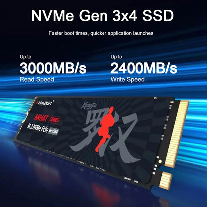 HUADISK M.2 NVMe PCIe SSD 128GB 256GB 512GB Hard Disk M2 NVMe 2280 1TB 2TB Internal Solid State Drive For Laptop Desktop
