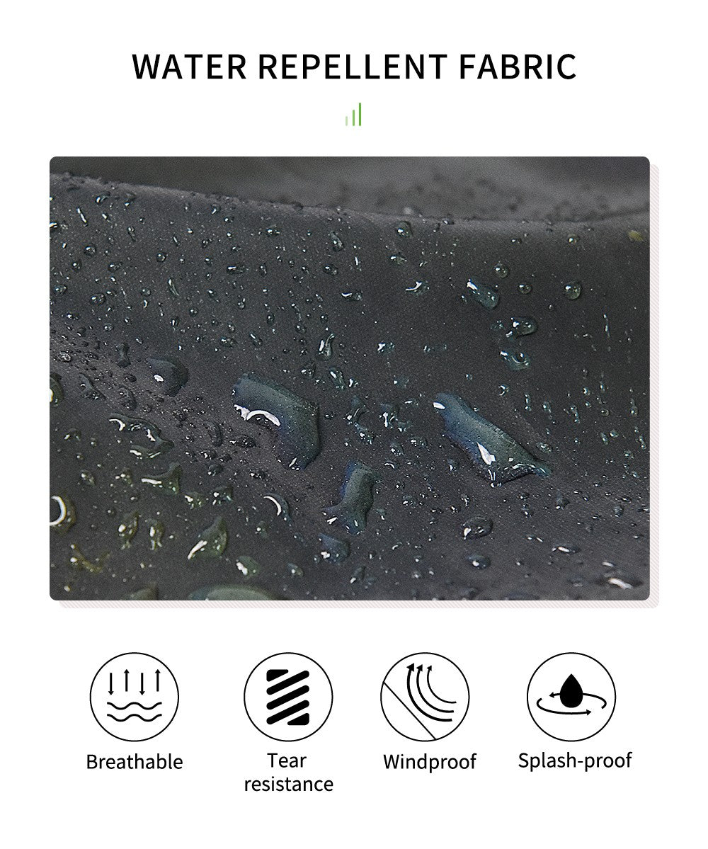 WOSAWE Bicycle Jacket Men Spring Summer Full Reflective Windbreaker Women Water Resistant MTB Road Bike Wear Cycling Long Jersey