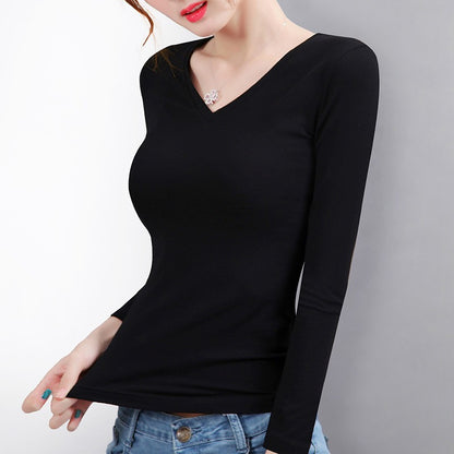Women Thermal Underwear Winter Turtleneck Bottom Shirt Solid Semi High Collar Long Sleeve Basic T-Shirt Heating Fiber Pullovers