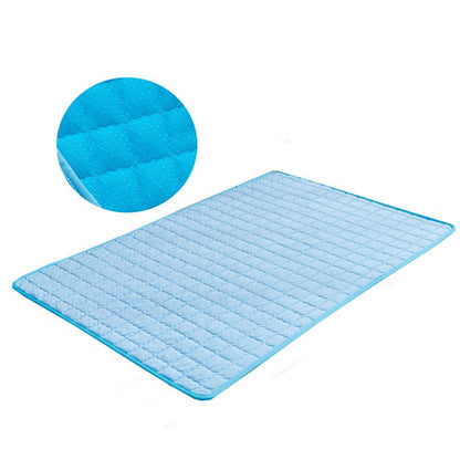 Colchonete Refrescante Para Pets, Cães, Gatos, Almofada Gelada De Seda Gelada, Colchão À Prova De Umidade, Cama Fria Para Pequenos Animais De Verão, 5 Tamanhos