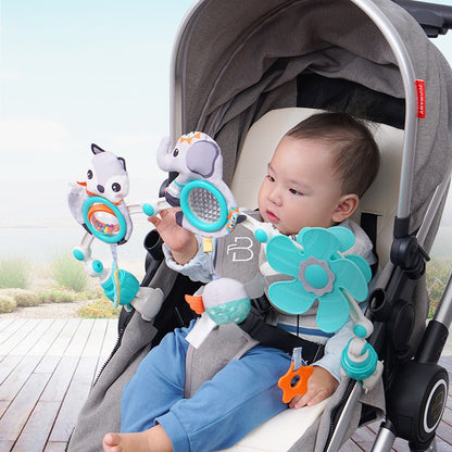 Baby Toy Toddler Cribs Cradles Hanging Bell Baby Stuff Newborn Stroller Stroller Play Arch Bed Toys for Babies 0 12 Months