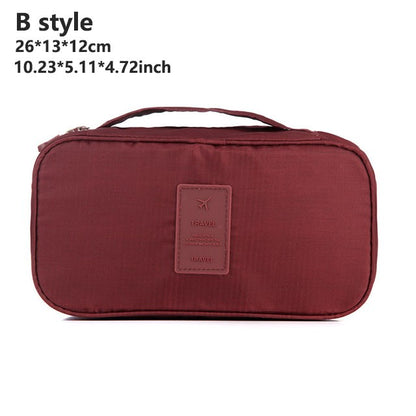 Travel Bra Organizer Bag Waterproof Panties Sock Underwear Storage Bag Daily Women Wash Package Cosmetic Finishing Bags
