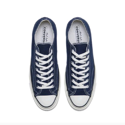 Converse Chuck 70 Chuck Taylor All Star Men's and Women's Skateboarding Shoes, Versatile, Budget-Friendly Sneakers, Blue