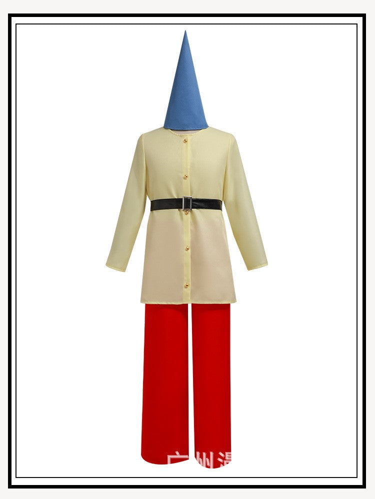 Anime Seven Dwarfs Cosplay Costumes Snow White Cosplay Colorful Suits Shirt Pants Hat Dwarfs Halloween Cos Unisex