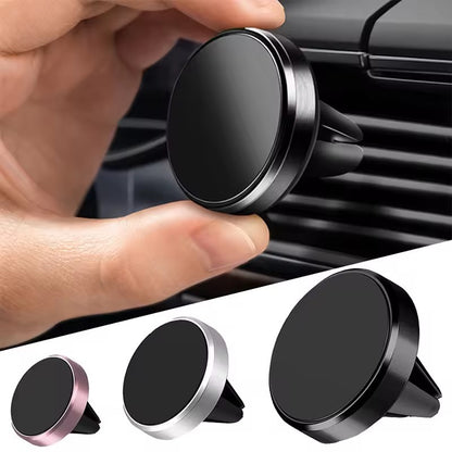 Air Vent Magnet Smartphone Mobile Stand Magnetic Car Phone Holder Cell GPS Mount For iPhone 16 15 14 13 12 Xiaomi Samsung Holde