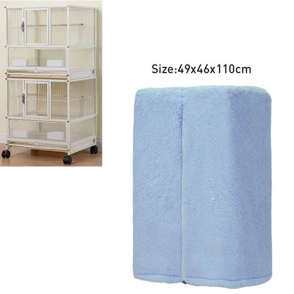 Capa Para Gaiola De Pássaros De Inverno Quente Respirável À Prova De Respingo Grande Capa Para Gaiola De Pássaros Sombra Protetora Para Gaiola De Papagaio Produtos Para Pássaros