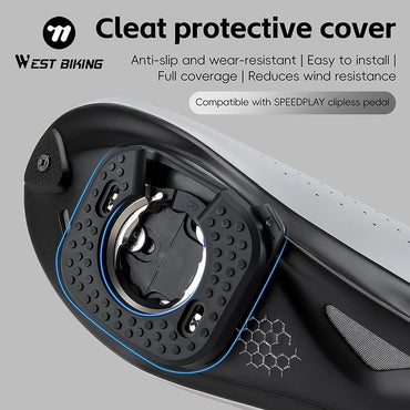 WEST BIKING Bicycle Cleats Pedal Cover Quick Release Road Bike Pedal Cleats Self-locking Cycling Pedal Cleat For Speedplay Zero