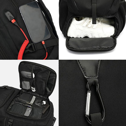 Mochila de Viagem 50L 60L 80L para Mulheres e Homens Mochila Masculina de Grande Capacidade para Viagem de Negócios Mochilas Impermeáveis ao Ar Livre Bolsa Feminina para Laptop