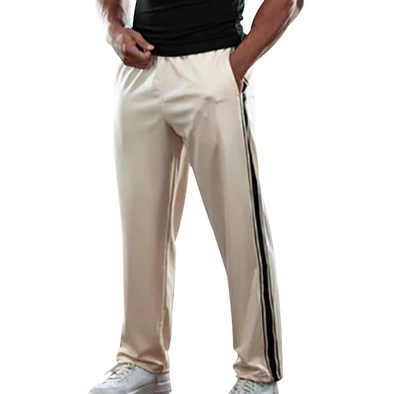 2024 Outono Europa E Estados Unidos Nova Moda Calça Reta Masculina Americana Solta Esporte Estampada Calça de Rua Combinando