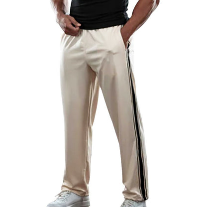 2024 Outono Europa E Estados Unidos Nova Moda Calça Reta Masculina Americana Solta Esporte Estampada Calça de Rua Combinando