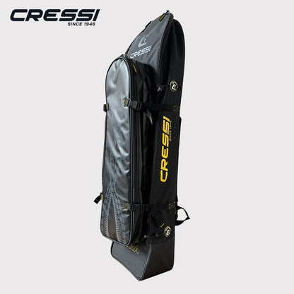 Cressi Fishing Freediving Fin Bag Backpack for Spearfishing Equipment Waterproof Scuba Long Blade Piovra