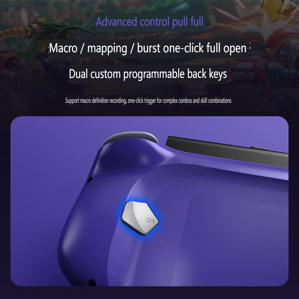 Abxylute N6 Game Controller for Switch 2 Wired Gamepad Integrated Direct Plug in Handle Native Protocol Joycon Vibration Custom