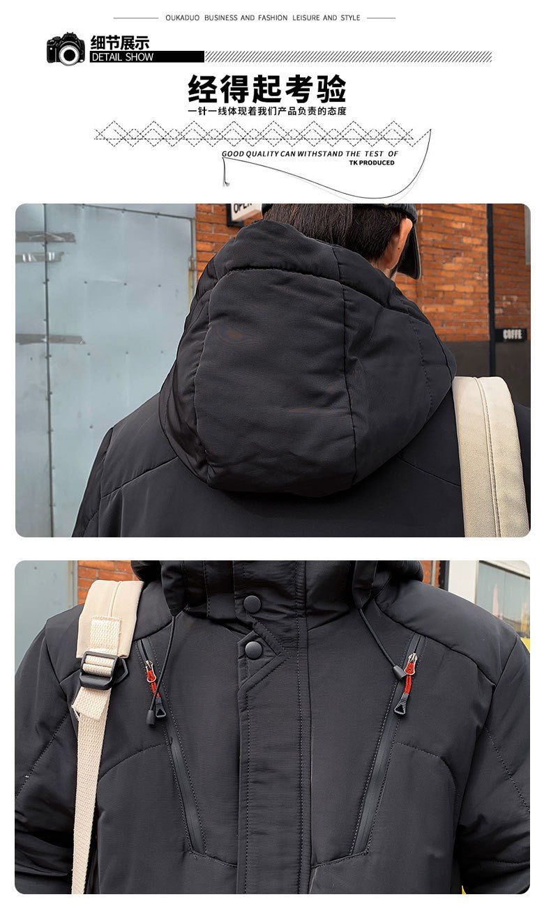 Conjunto de Caminhada de Inverno para Casal, Conjunto com Capuz à Prova de Vento e Impermeável, Conjunto de Pesca Quente com Pena de Ganso para Atividades ao Ar Livre, Jaqueta para Ciclismo e Acampamento