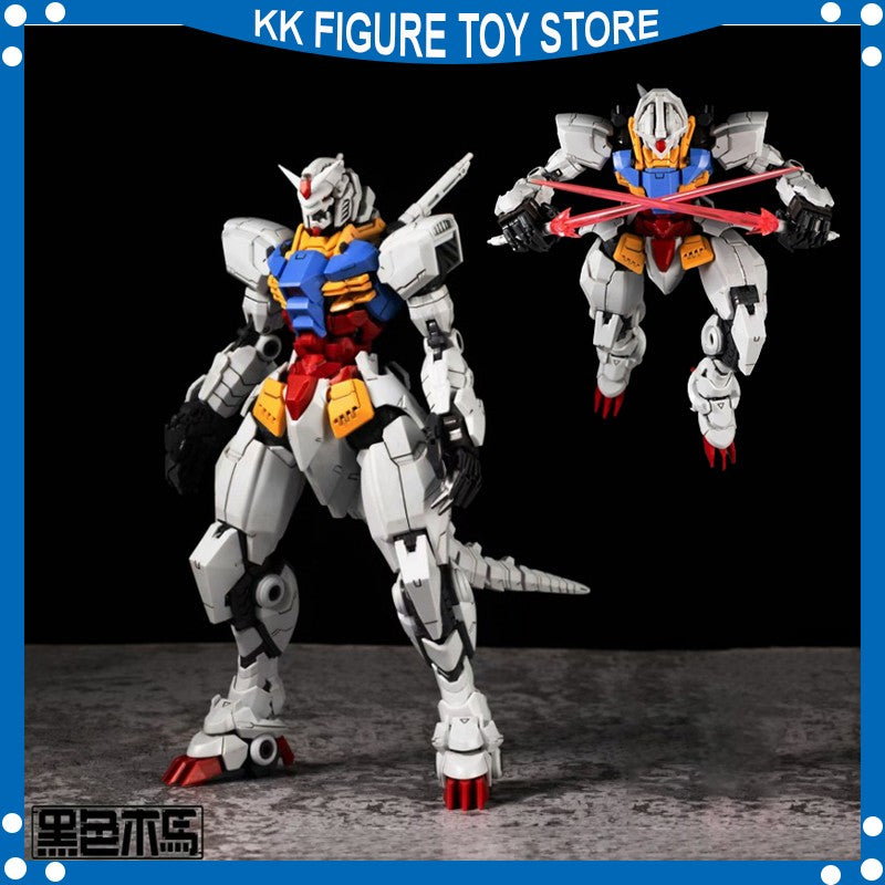 Black Trojan MG 1/100 Transformation Aço Fio Duplo Estilo Antena RX-78-2 Unicórnio Figuras Modelo Montado Mecha Brinquedo presentes