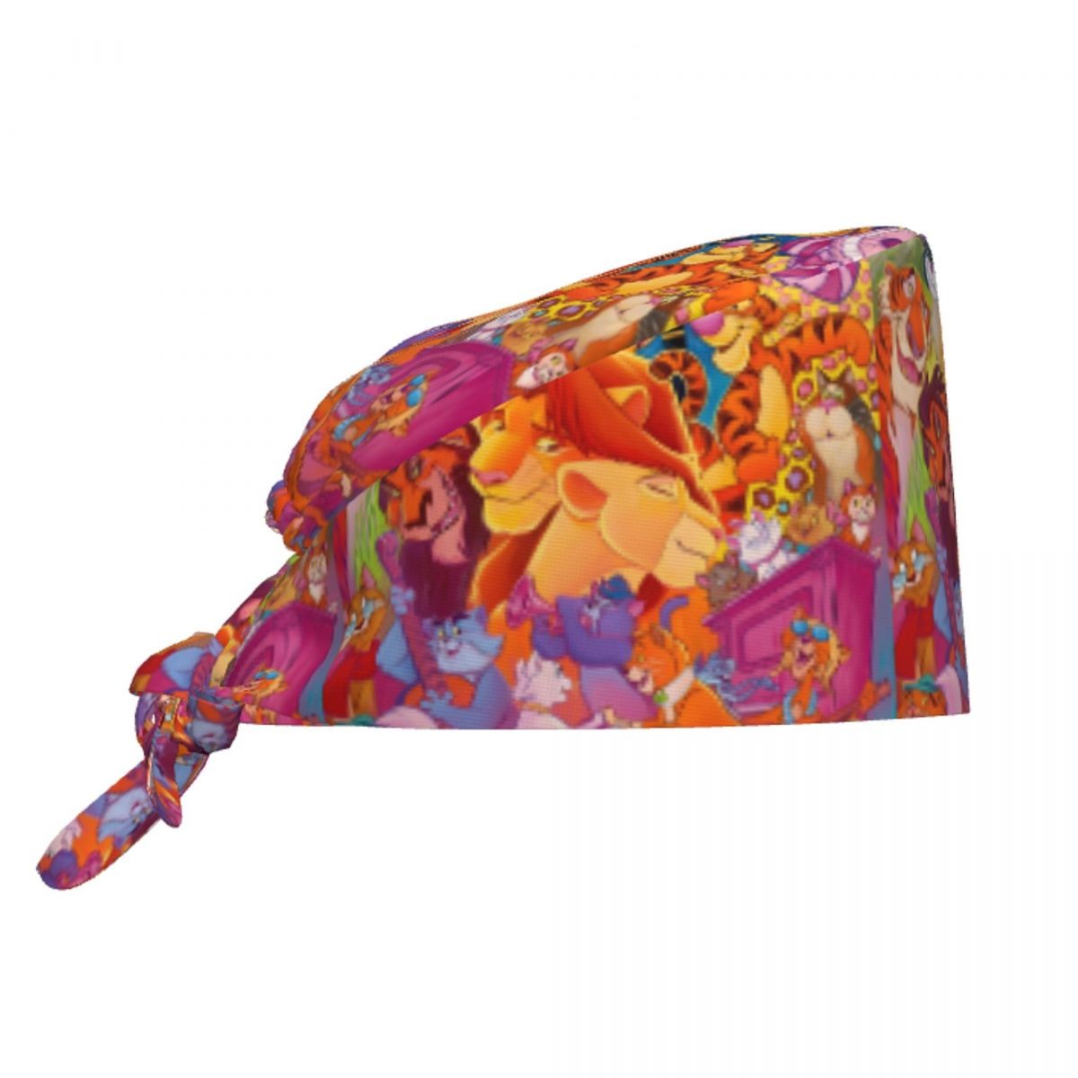 Boné cirúrgico personalizado O Rei Leão, divertido, para homens e mulheres, chapéu de esfoliação, gorro de enfermeira para dentista