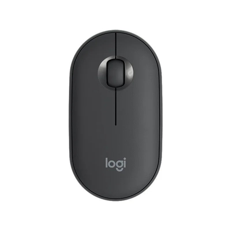 Mouse sem fio Bluetooth para notebook e tablet Logitech PEBBLE M350 Mouse leve e fino Mute Mini mouse de escritório