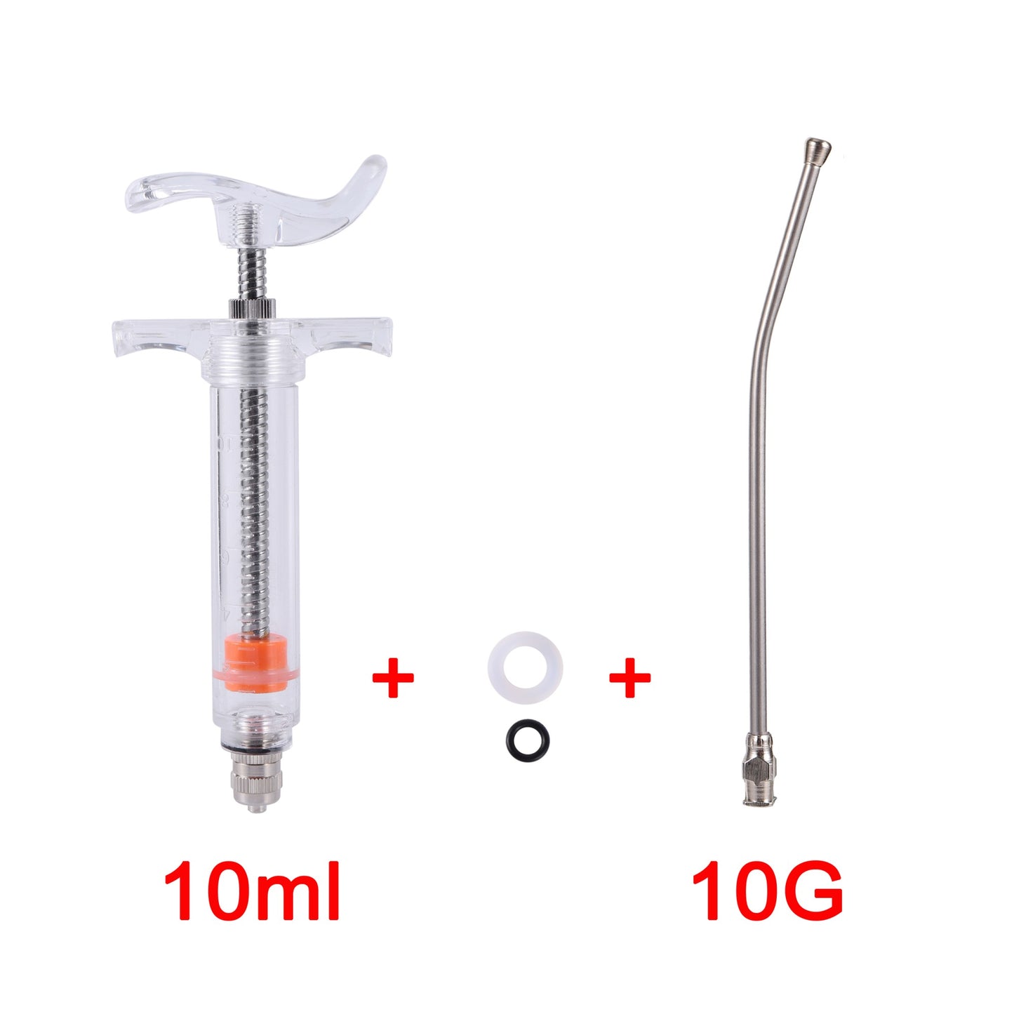Seringa de Alimentação de Papagaios de Alta Qualidade 10ml 20ml  Seringa Alimentadora de Pássaros Papagaios  Seringa de Leite para Alimentador de Pássaros Agulha Alimentadora de Animais de Estimação