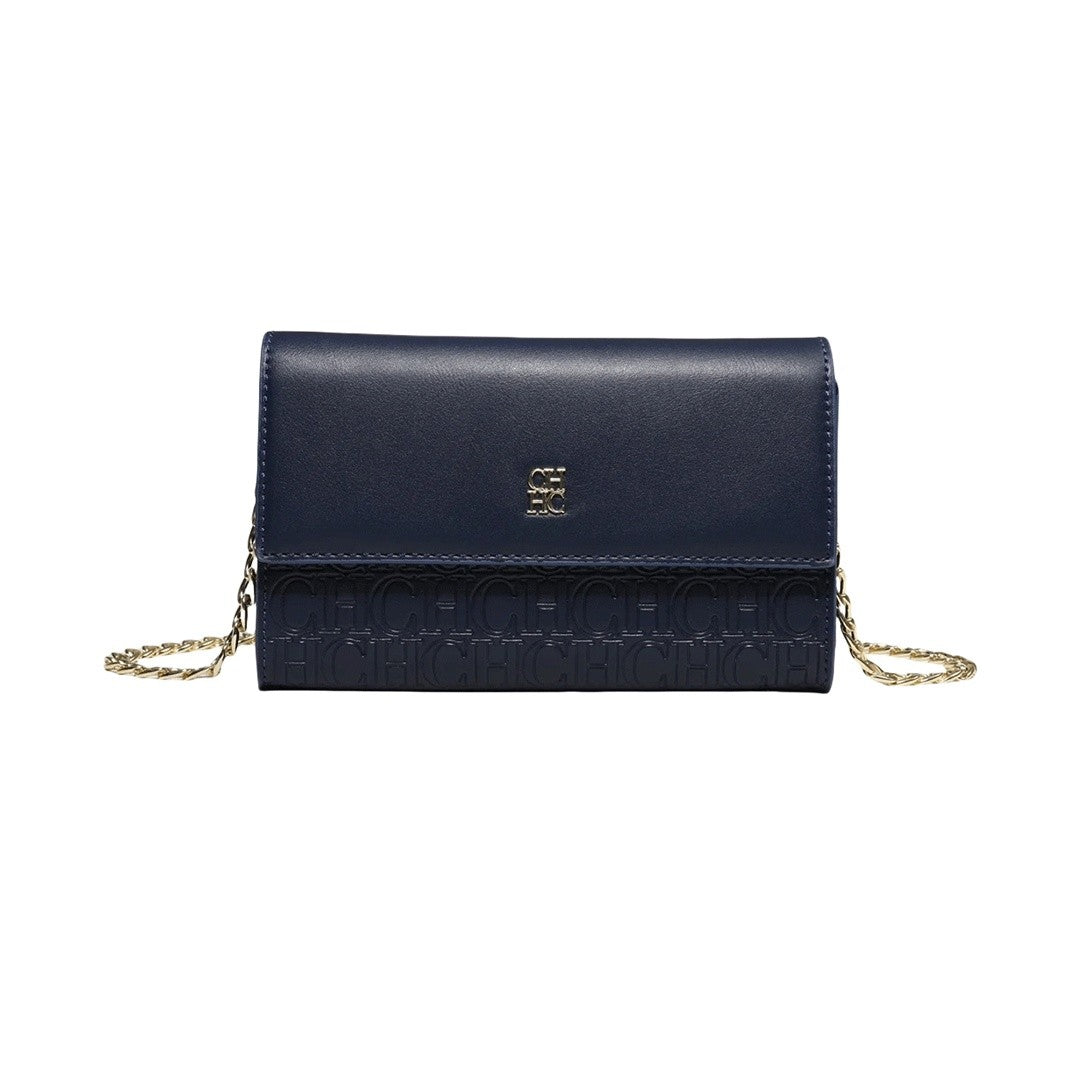 Exquisite Craftsmanship Women's Crossbody Bag Light Luxury Design Chain Bag Letter Elements Color Blocked Women's Chain Bag