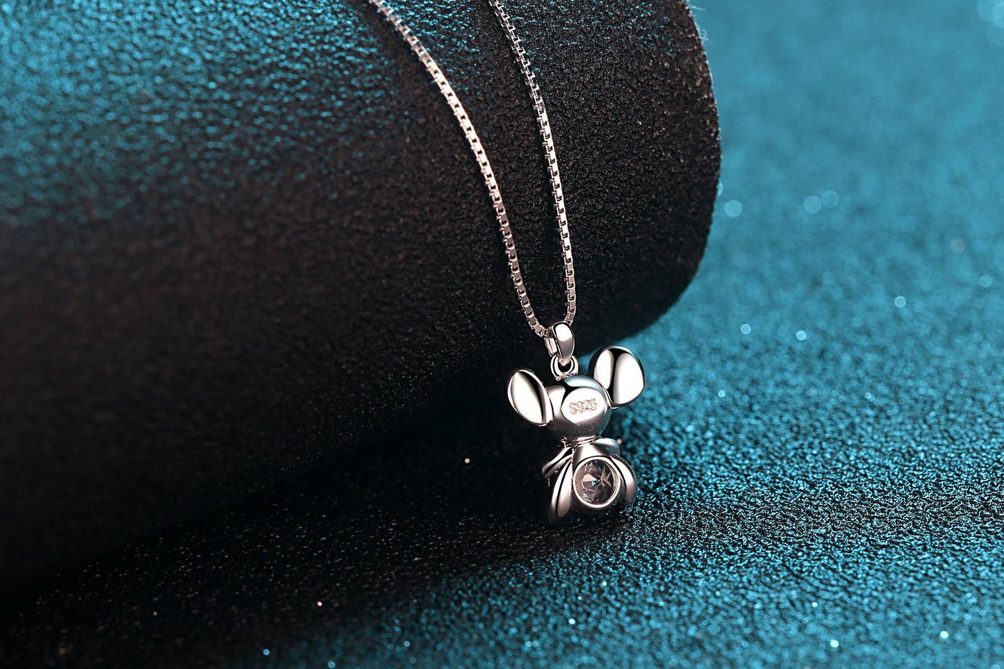 Platinum PT950 18K White Gold 0.5ct Moissanite Luxury Necklace Pendant for Women Jewelry Dainty Everyday Wear