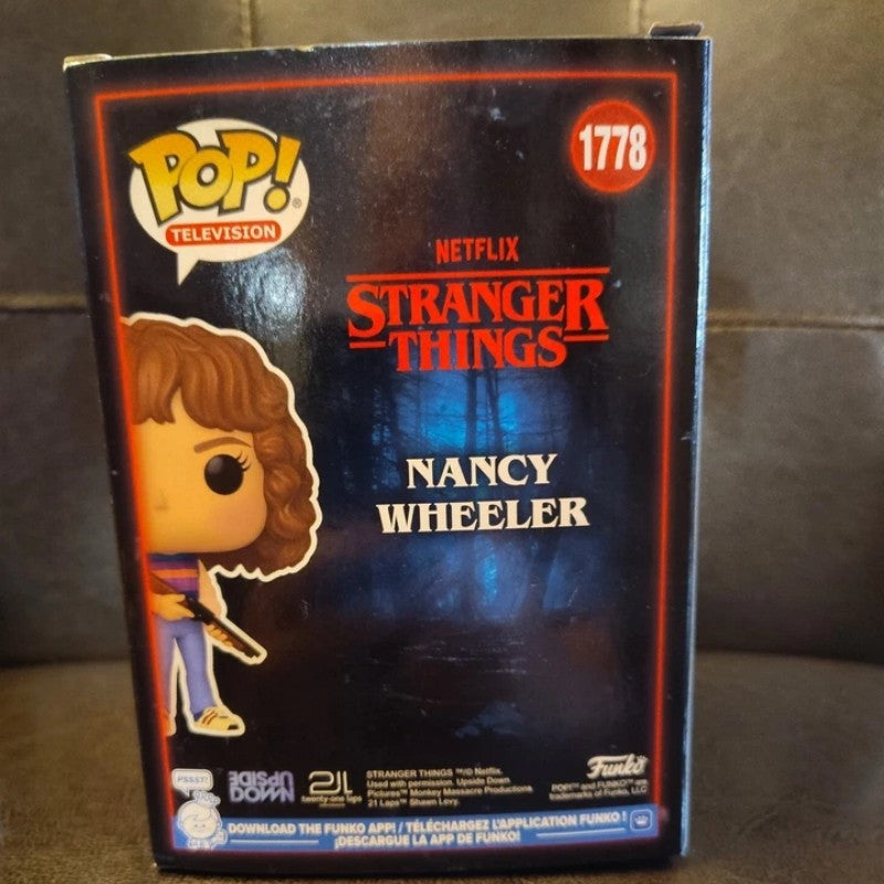 Stranger Things Temporada 5 Oficial Genuíno Funko Pop Boneca de Ação Modelo Nancy Wheeler 1778 1779 Edição Limitada colecionável