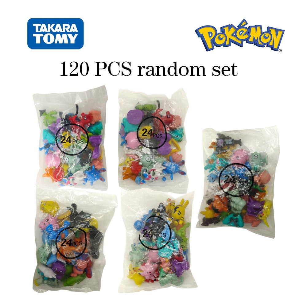 Mini Figuras Pokémon 144 de 2-3cm/250 de 4-6cm Modelo Anime Diferentes Estilos Bonecas Fofas Brinquedos Pikachu Pokémon Go Presentes de Aniversário para Crianças