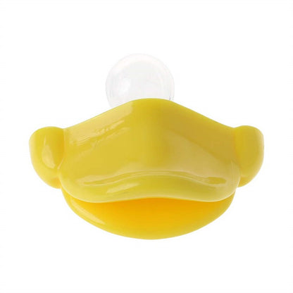1/10pcs Silicone Funny Nipple Pacifier Baby Pacifier Toddler Nipples Baby Orthodontic Teeth Lips Kiss Yellow Duck Feeding