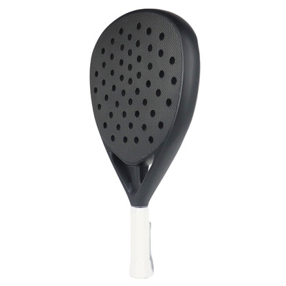 Raquetes de Padel de Carbono Profissionais 3K/12K para Homens, Superfície Áspera com Núcleo de Espuma de Memória Macia em EVA para Treinamento