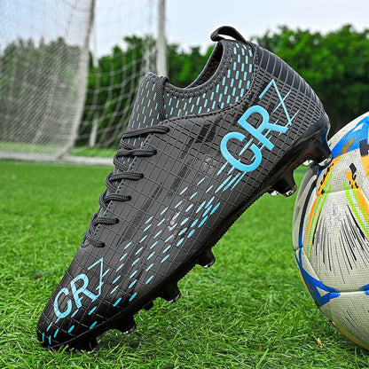 2025 New Men Soccer Shoes Unisex Drop Shipping Football Boots Breathable Sports Cleats Professional Outdoor Ultralight Non-slip