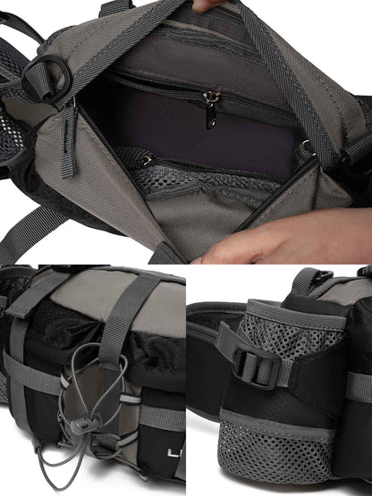 Outdoor Sports Waist Bag Hiking Cycling Climbing Storage Bag Versatile Travel Mountaineering Waist Bag