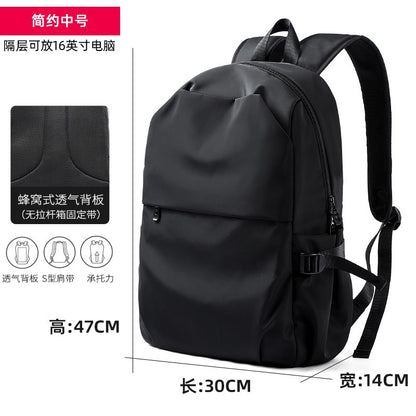 Mochila Escolar Casual Leve MOYYI Unissex Grande Viagem Mochila para Notebook de 16 Polegadas Impermeável para Estudantes Universitários Adolescentes