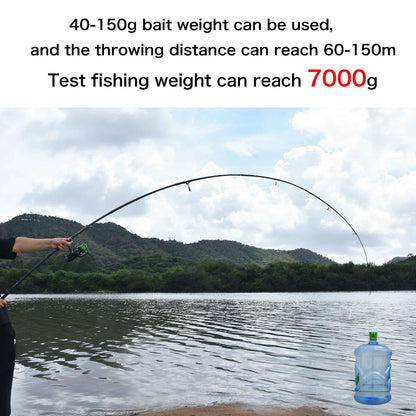 Vara de pesca FELENHAI Traveller Carp Feeder 4.2m 3.6m 3.0m Fibra de Carbono 3.5lb Pesca de surfcasting dura para Spinning Lure