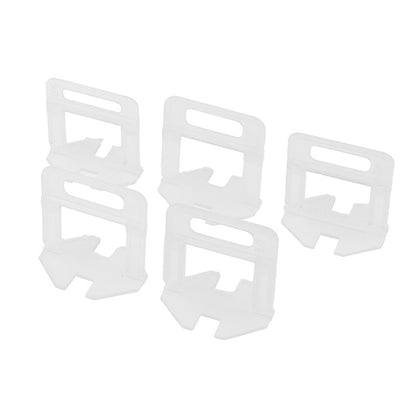 100 Peças Espaçadores de Nivelamento de Azulejos Kit de Clipes 1-3MM para Assentamento de Azulejos Ferramentas de Construção Nivelador de Decoração para Casa