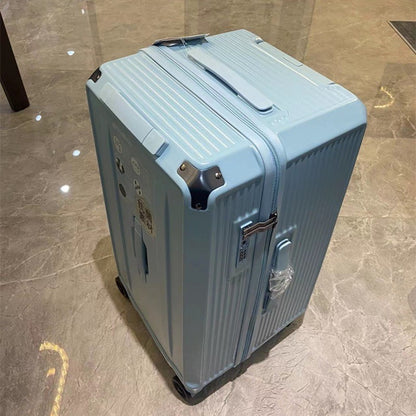 KLQDZMS High Quality Luggage Oversized Capacity Trolley Case PC Code Cart Type Travel Bag Universal Wheel Rolling Suitcase