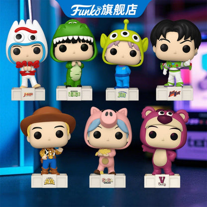 Bangtan Boys Série Boneco de Ação Funko Pop Toy Story Co-Branded Jung Kook Edição Limitada Figuras Colecionáveis para Fãs Presentes Originais