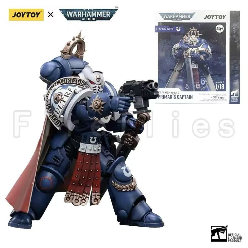 1/18 JOYTOY Boneco de Ação 40K The Horus Heresy Ultra Figures E Mecha Tenente Titus Modelo Colecionável Anime