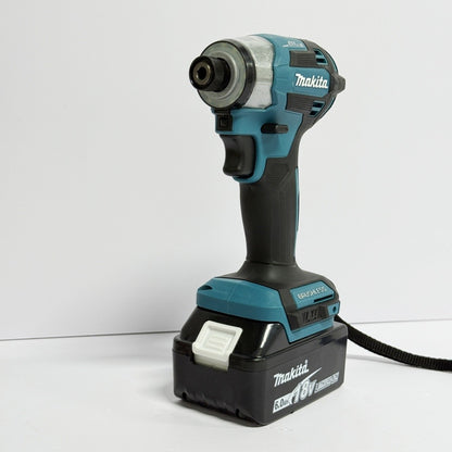 Parafusadeira de Impacto Makita DTD173 18V a Bateria Brushless - Chave de Fenda Elétrica para Madeira e Parafusos (Máquina sem Bateria)
