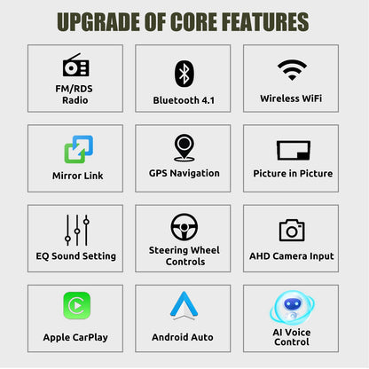 Central Multimídia 9" Android 14 4G+64G Sem Fio Carplay GPS NAVI WIFI RDS FM BT EQ para VW Golf 5 6 Passat Polo Touran Tiguan Caddy EOS